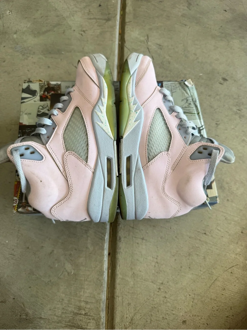 Jordan Air Jordan 5 Retro SE Easter Pink Mens 8 Sneaker DV0562-600 Pre Owned